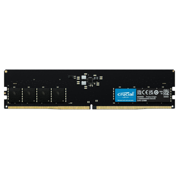 Crucial DDR5 5600MHz 16GB CL46 Mémoire vive DDR5 Crucial, Ultra Pc Gamer Maroc