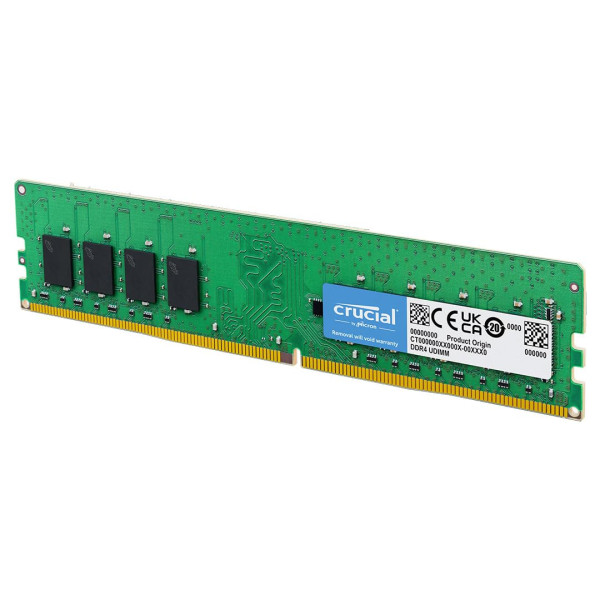 Crucial 8Go (1x 8Go) 3200MHz DDR4 Mémoire vive PC Crucial, Ultra Pc Gamer Maroc