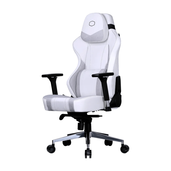 Cooler Master Caliber X2C White/Gray Chaise gamer Cooler Master, Ultra Pc Gamer Maroc