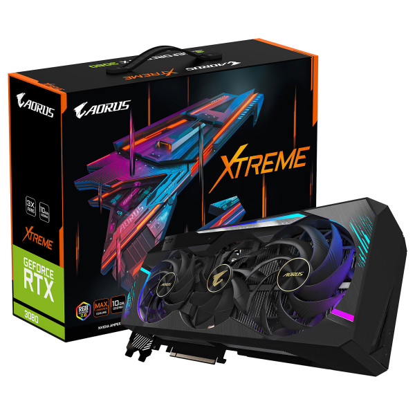 Gigabyte AORUS GeForce RTX 3080 XTREME 10GB GDDR6X Cartes graphiques Gigabyte, Ultra Pc Gamer Maroc