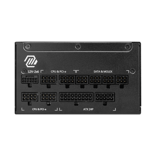 MSI MAG A1000GL PCIE5 80PLUS Gold 1000W Noir Plus de 900 W MSI, Ultra Pc Gamer Maroc