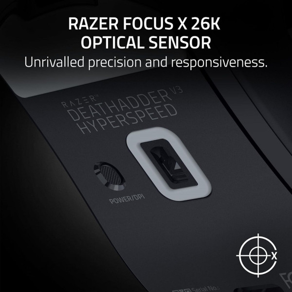 Razer Deathadder v3 Hyperspeed Souris Razer, Ultra Pc Gamer Maroc