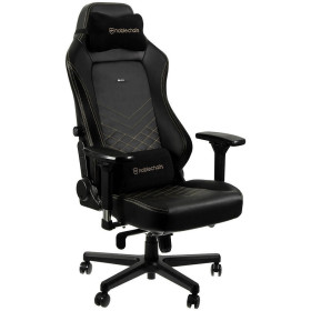 Noblechairs HERO Black/Gold Chaise gamer Noblechairs, Ultra Pc Gamer Maroc