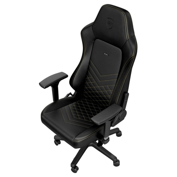 Noblechairs HERO Black/Gold Chaise gamer Noblechairs, Ultra Pc Gamer Maroc