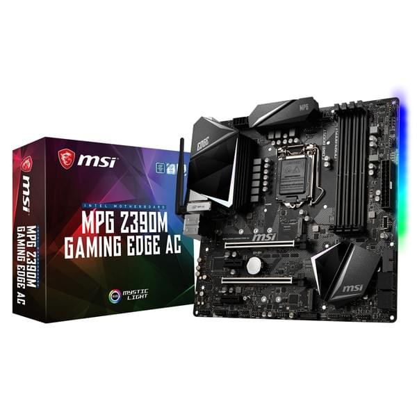 MSI MPG Z390M GAMING EDGE AC Cartes mères MSI, Ultra Pc Gamer Maroc