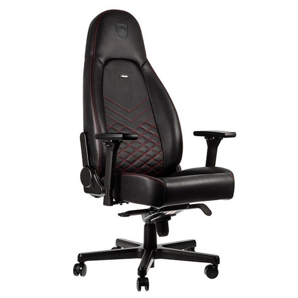 Noblechairs Icon (noir/rouge) Chaise gamer Noblechairs, Ultra Pc Gamer Maroc