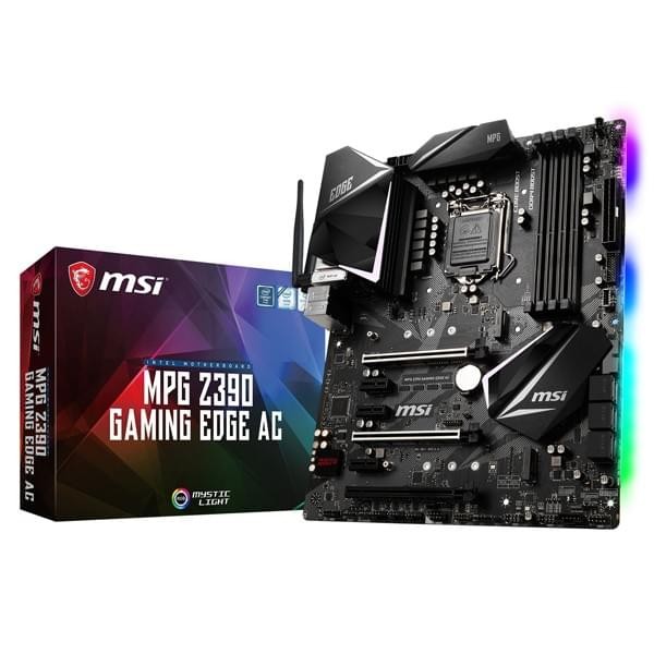 MSI MPG Z390 GAMING EDGE AC Cartes mères MSI, Ultra Pc Gamer Maroc