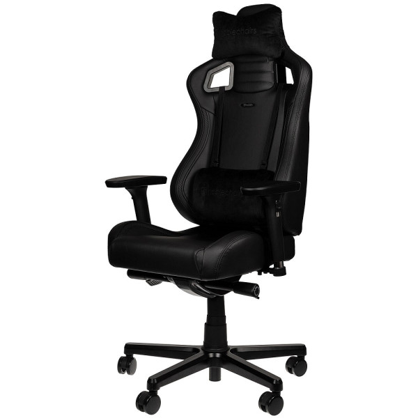 Noblechairs Epic Compact Black/Carbon Chaise gamer Noblechairs, Ultra Pc Gamer Maroc