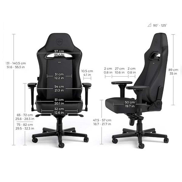Noblechairs HERO ST Black Edition Chaise gamer Noblechairs, Ultra Pc Gamer Maroc