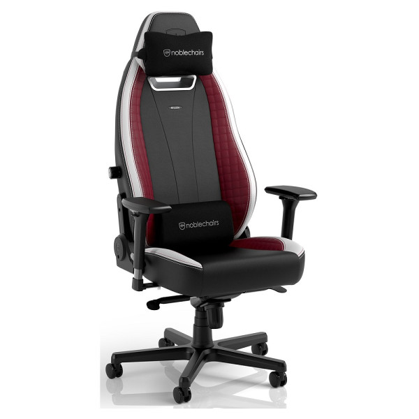 Noblechairs LEGEND Black/White/Red Chaise gamer Noblechairs, Ultra Pc Gamer Maroc