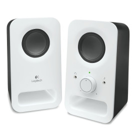Logitech Multimedia Speakers Z150 (White) Périphériques Logitech, Ultra Pc Gamer Maroc