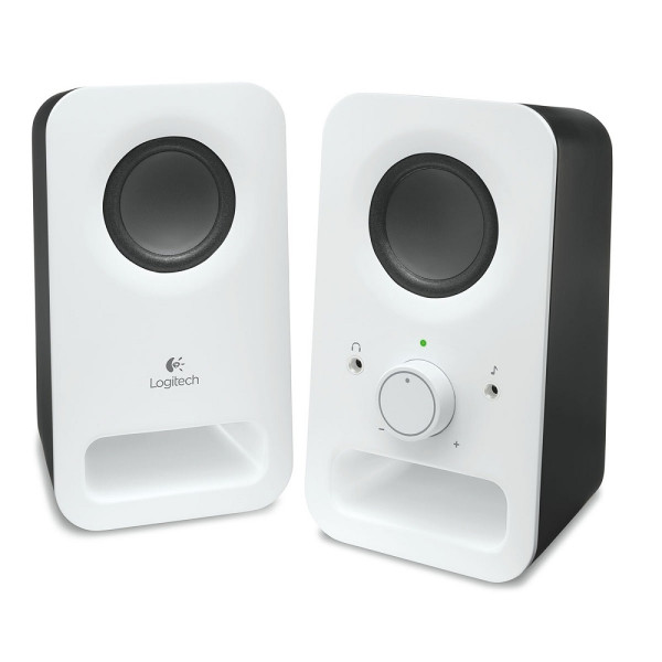 Logitech Multimedia Speakers Z150 (White) Périphériques Logitech, Ultra Pc Gamer Maroc