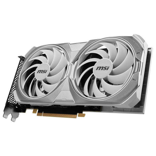 MSI GeForce RTX 4070 SUPER VENTUS 2X WHITE OC 12GB GDDR6X Cartes graphiques MSI, Ultra Pc Gamer Maroc