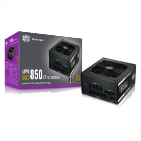 Cooler Master MWE Gold 850 Full Modular V2 ATX 3.0 80PLUS GOLD 850W Alimentations PC Cooler Master, Ultra Pc Gamer Maroc