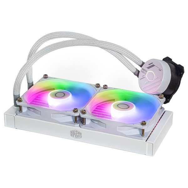 Cooler Master MasterLiquid 240L Core ARGB White Edition Refroidissement Cooler Master, Ultra Pc Gamer Maroc