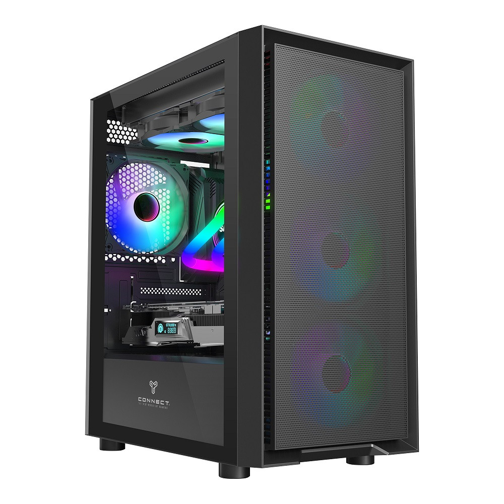 Connect Airboost ARGB (Micro ATX) Boitiers PC Connect Maroc