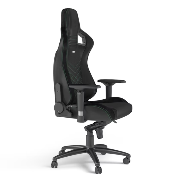 Noblechairs EPIC Black/Green Chaise gamer Noblechairs, Ultra Pc Gamer Maroc