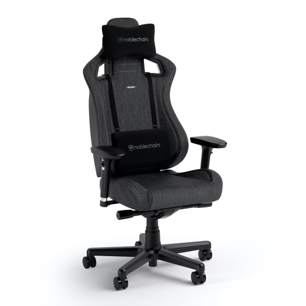 Noblechairs EPIC Compact TX Aanthracite/Carbon Chaise gamer Noblechairs, Ultra Pc Gamer Maroc