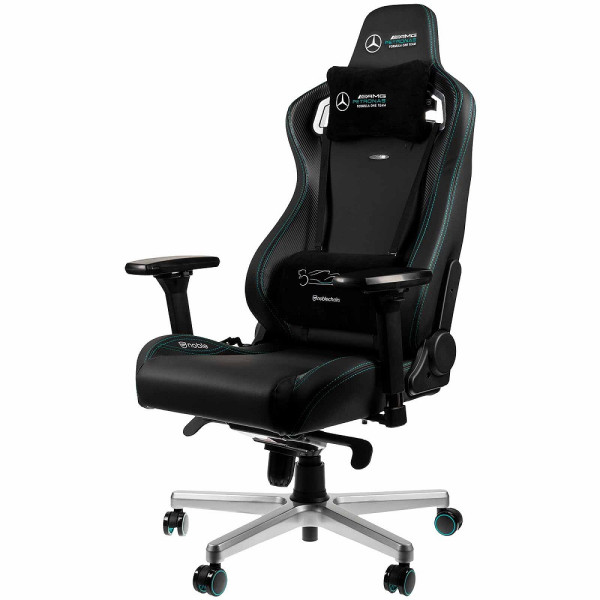 Noblechairs EPIC Mercedes AMG Petronas Motorsport Chaise gamer Noblechairs, Ultra Pc Gamer Maroc