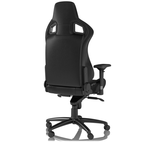 Noblechairs EPIC Real Leather Black Chaise gamer Noblechairs, Ultra Pc Gamer Maroc