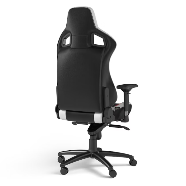 Noblechairs EPIC Real Leather Black/Red/White Chaise gamer Noblechairs, Ultra Pc Gamer Maroc