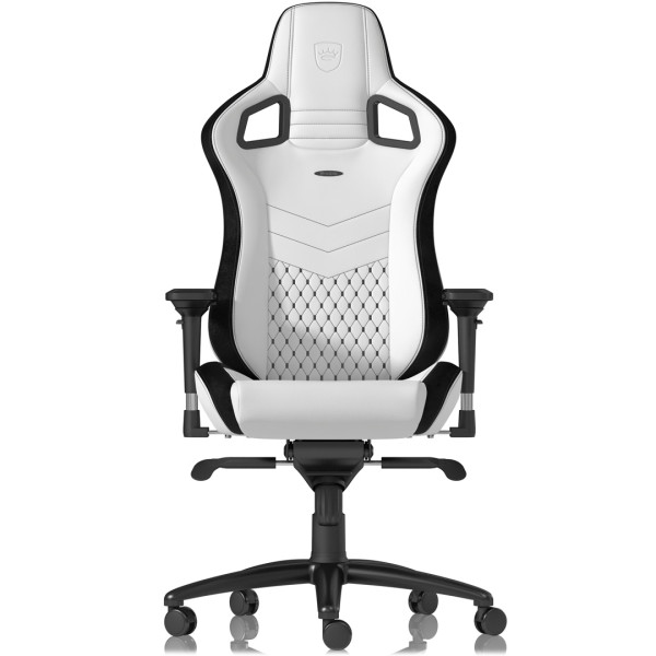Noblechairs EPIC White/Black Chaise gamer Noblechairs, Ultra Pc Gamer Maroc