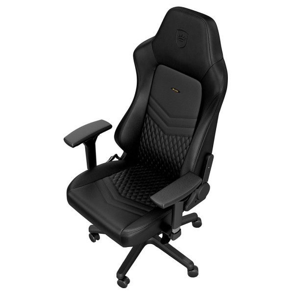 Noblechairs HERO Real Leather Black Chaise gamer Noblechairs, Ultra Pc Gamer Maroc