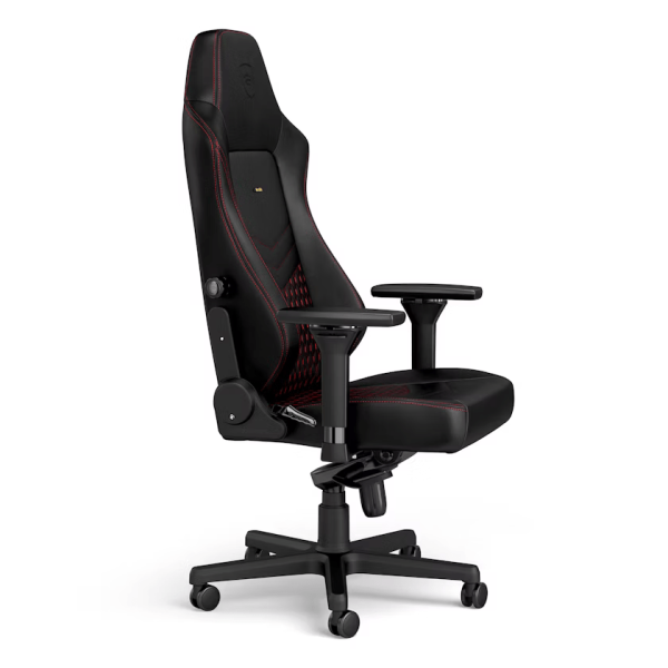Noblechairs HERO Real Leather Black/Red Chaise gamer Noblechairs, Ultra Pc Gamer Maroc