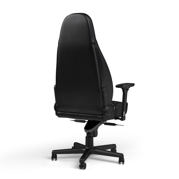 Noblechairs ICON Black/Platinum White Chaise gamer Noblechairs, Ultra Pc Gamer Maroc