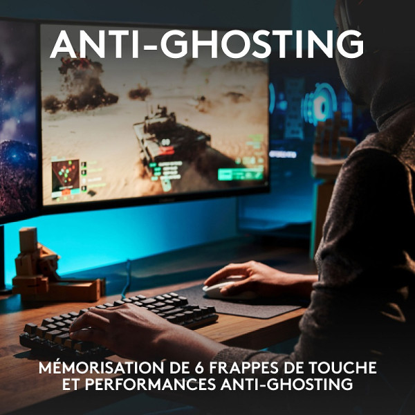 Logitech G G413 SE (US Qwerty) Claviers Logitech, Ultra Pc Gamer Maroc