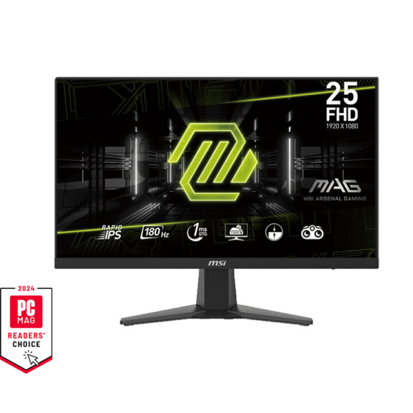 MSI MAG 256F 24.5" Rapid IPS 180Hz Moniteurs MSI, Ultra Pc Gamer Maroc