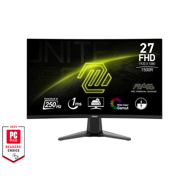 MSI Optix MAG 27C6X 27" 250Hz Freesync Curved Moniteurs MSI, Ultra Pc Gamer Maroc