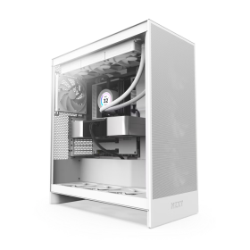 NZXT H7 Flow White (2024) Boitiers PC NZXT, Ultra Pc Gamer Maroc