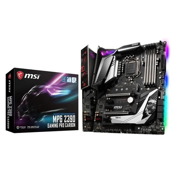 MSI MPG Z390 GAMING PRO CARBON Cartes mères MSI, Ultra Pc Gamer Maroc