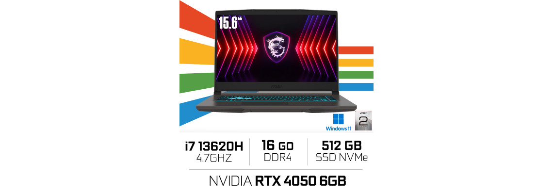 MSI THIN B13VE-2474MA i7 13620H/16GB...