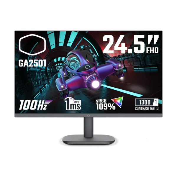 Cooler Master GA2501 24.5" 1ms IPS 100Hz Moniteurs Cooler Master, Ultra Pc Gamer Maroc