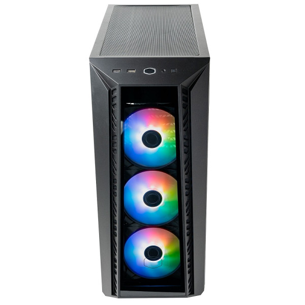 Cooler Master MasterBox 520 ARGB Black Les Moyennes Tours Cooler Master, Ultra Pc Gamer Maroc