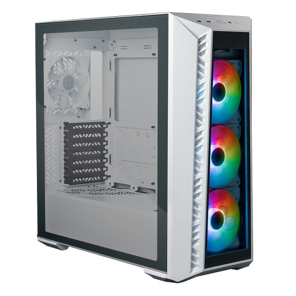 Cooler Master MasterBox 520 ARGB White Les Moyennes Tours Cooler Master, Ultra Pc Gamer Maroc