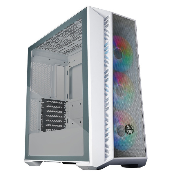 Cooler Master MasterBox 520 Mesh ARGB White Boitiers PC Cooler Master, Ultra Pc Gamer Maroc