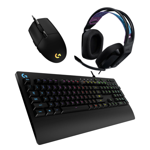 BUNDLE Logitech G213 + G335 + G102 Périphériques Logitech, Ultra Pc Gamer Maroc