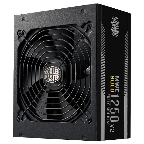 Cooler Master MWE Gold 1250 Full Modular V2 ATX 3.0 80PLUS GOLD 1250W Alimentations PC Cooler Master, Ultra Pc Gamer Maroc