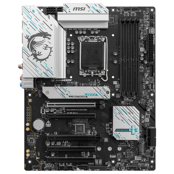 MSI B760 GAMING PLUS WIFI DDR4 Cartes mères MSI, Ultra Pc Gamer Maroc