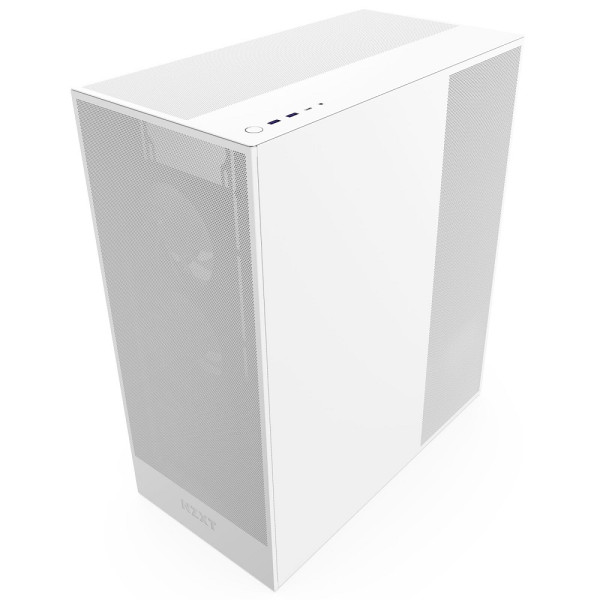 NZXT H7 Flow RGB White (2024) Les Moyennes Tours NZXT, Ultra Pc Gamer Maroc