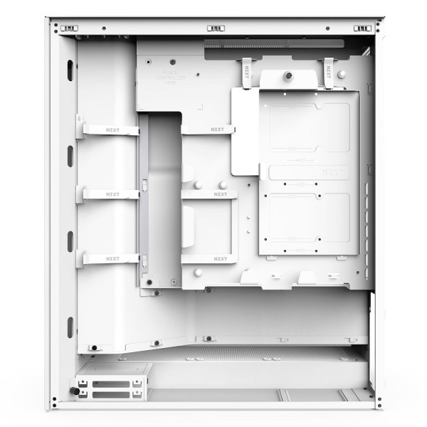 NZXT H7 Flow RGB White (2024) Les Moyennes Tours NZXT, Ultra Pc Gamer Maroc