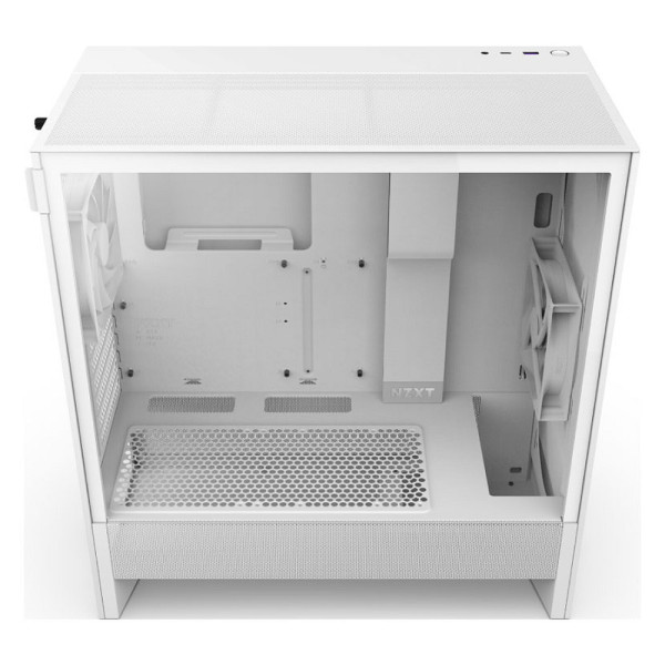 NZXT H5 Flow White (2024) Les Moyennes Tours NZXT, Ultra Pc Gamer Maroc