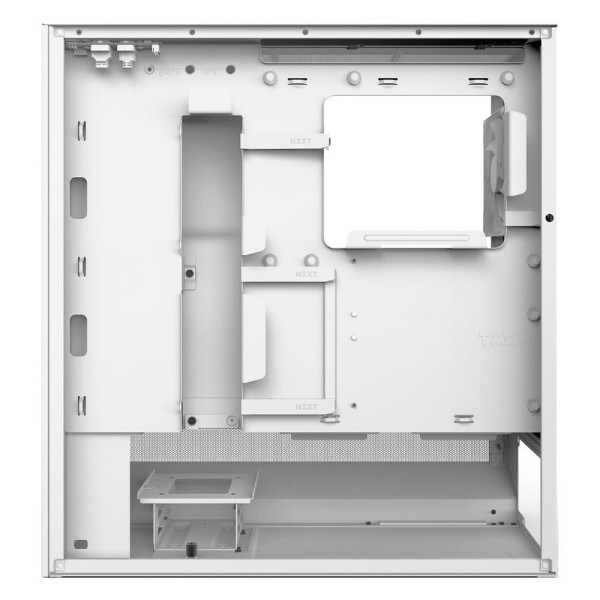NZXT H5 Flow RGB (2024) White Les Moyennes Tours NZXT, Ultra Pc Gamer Maroc