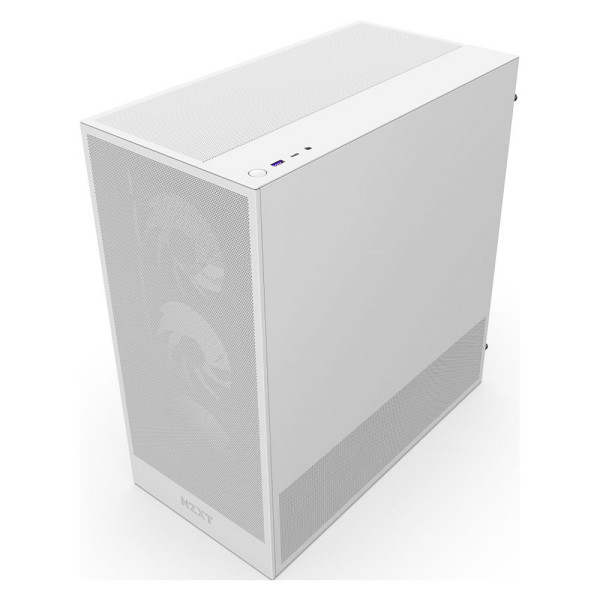 NZXT H5 Flow RGB White (2024) Les Moyennes Tours NZXT, Ultra Pc Gamer Maroc