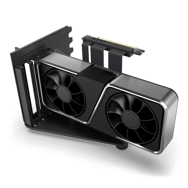 NZXT Vertical GPU Mounting Kit (Black) Boitiers PC NZXT, Ultra Pc Gamer Maroc