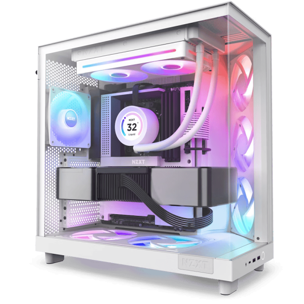 NZXT F240 RGB Core (White) Refroidissement NZXT, Ultra Pc Gamer Maroc