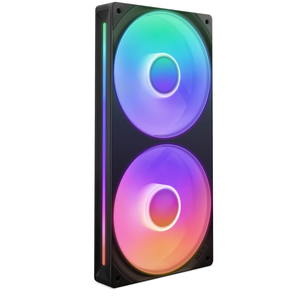 NZXT F240 Rgb Core 120 mm Case Fan (Black)